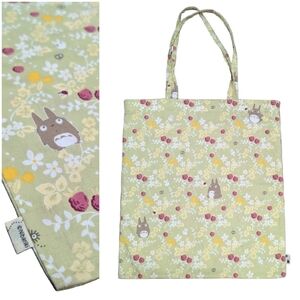 Nibariki Japan exclusive Studio Ghibli My Neighbor Totoro tote bag Fabric